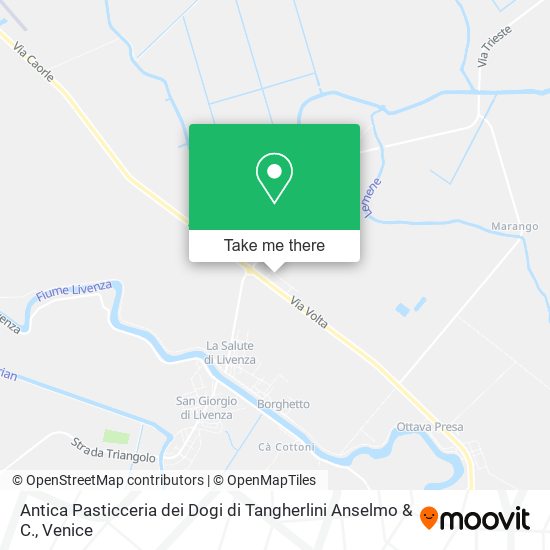 Antica Pasticceria dei Dogi di Tangherlini Anselmo & C. map