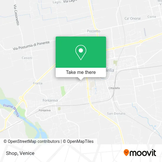 Shop map