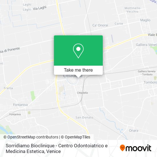 Sorridiamo Bioclinique - Centro Odontoiatrico e Medicina Estetica map