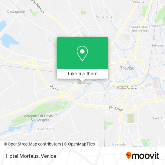 Hotel Morfeus map