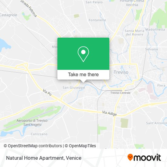 Natural Home Apartment map
