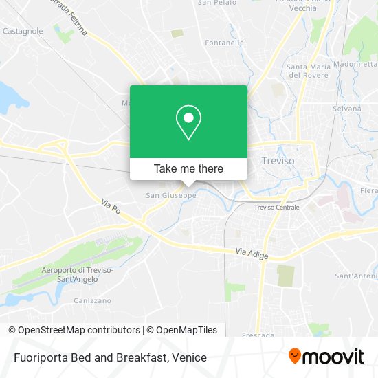 Fuoriporta Bed and Breakfast map