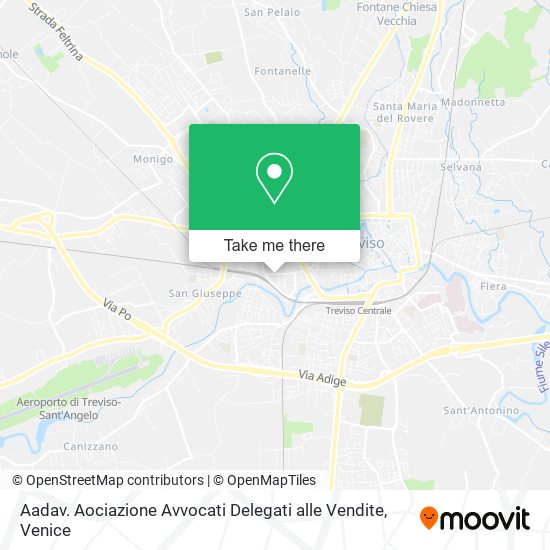 Aadav. Aociazione Avvocati Delegati alle Vendite map