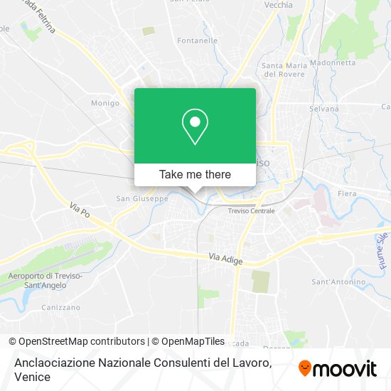 Anclaociazione Nazionale Consulenti del Lavoro map