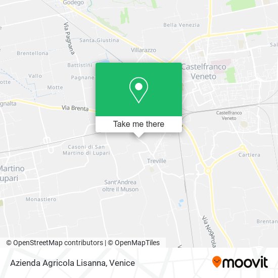 Azienda Agricola Lisanna map