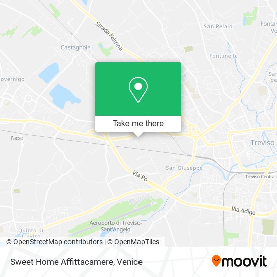 Sweet Home Affittacamere map