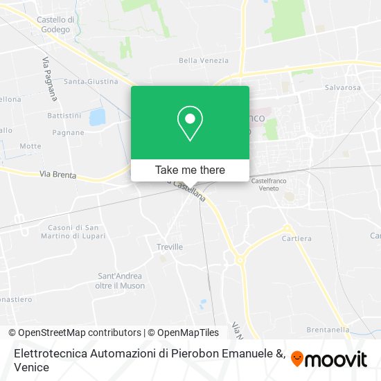 Elettrotecnica Automazioni di Pierobon Emanuele & map