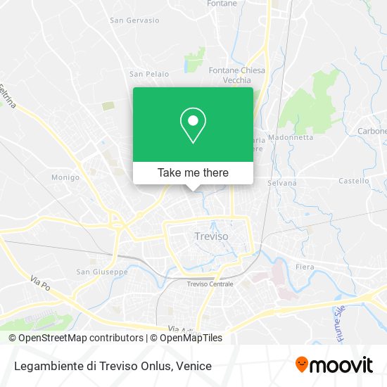Legambiente di Treviso Onlus map