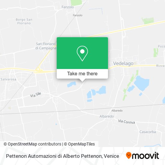 Pettenon Automazioni di Alberto Pettenon map