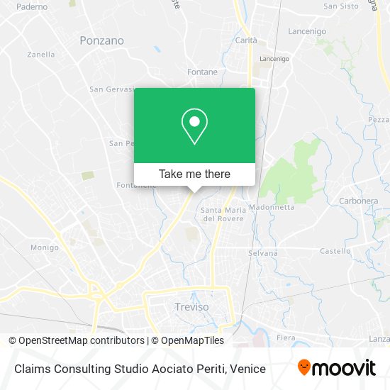 Claims Consulting Studio Aociato Periti map