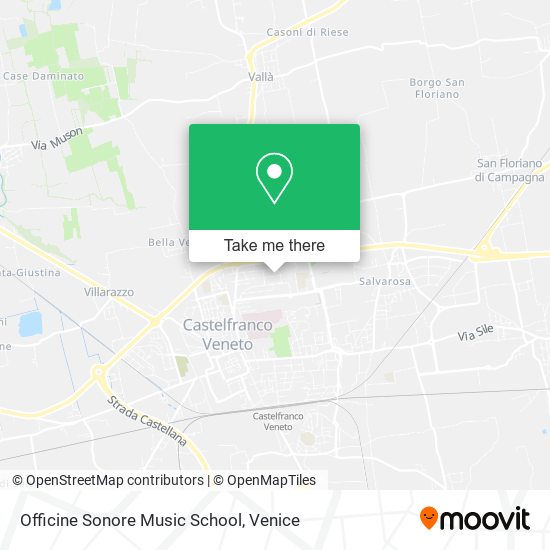 Officine Sonore Music School map