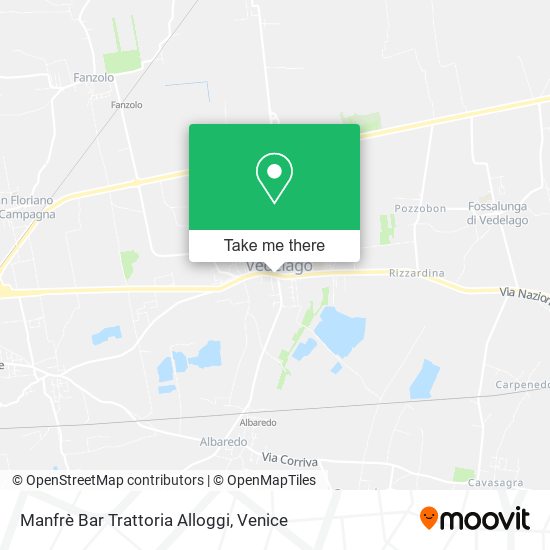 Manfrè Bar Trattoria Alloggi map