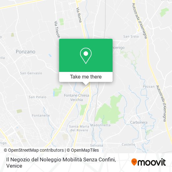 Il Negozio del Noleggio Mobilità Senza Confini map