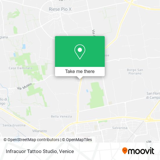 Infracuor Tattoo Studio map