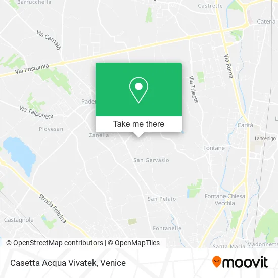 Casetta Acqua Vivatek map