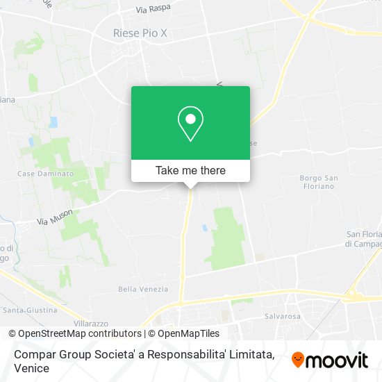 Compar Group Societa' a Responsabilita' Limitata map