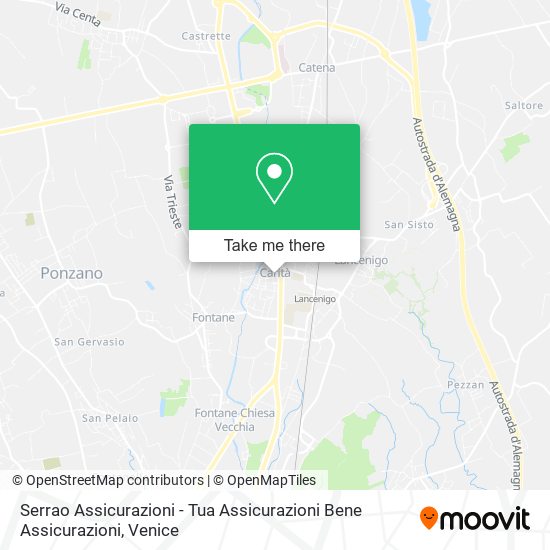 Serrao Assicurazioni - Tua Assicurazioni Bene Assicurazioni map