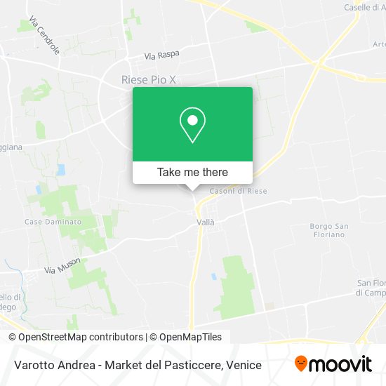 Varotto Andrea - Market del Pasticcere map