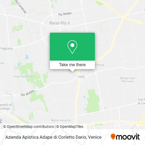 Azienda Apistica Adape di Corletto Dario map