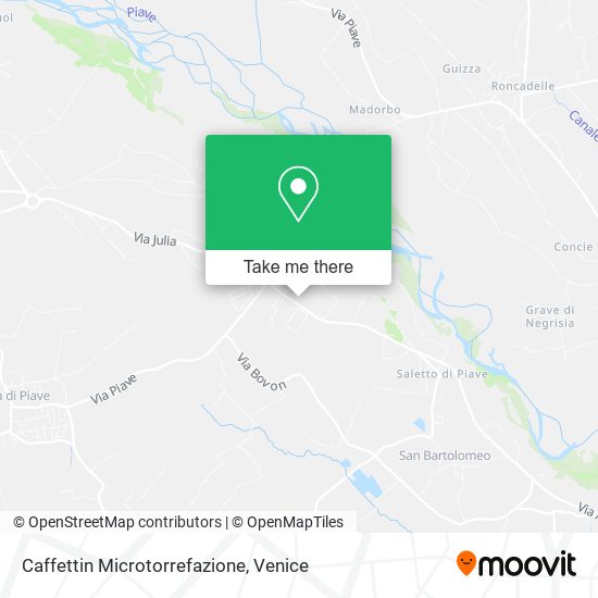 Caffettin Microtorrefazione map