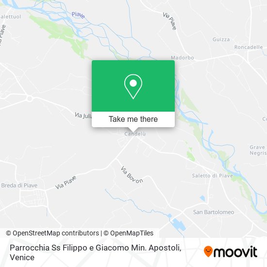 Parrocchia Ss Filippo e Giacomo Min. Apostoli map