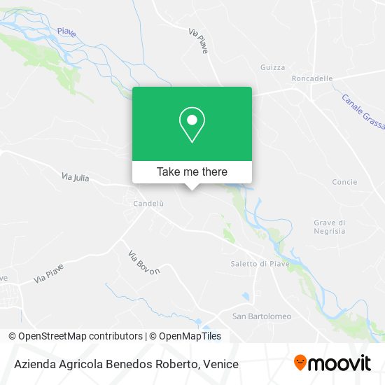 Azienda Agricola Benedos Roberto map