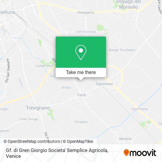 Gf. di Gren Giorgio Societa' Semplice Agricola map