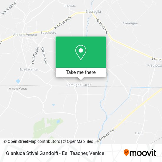 Gianluca Stival Gandolfi - Esl Teacher map