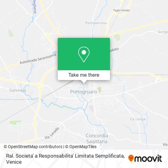 Ral. Societa' a Responsabilita' Limitata Semplificata map