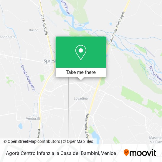 Agorà Centro Infanzia la Casa dei Bambini map
