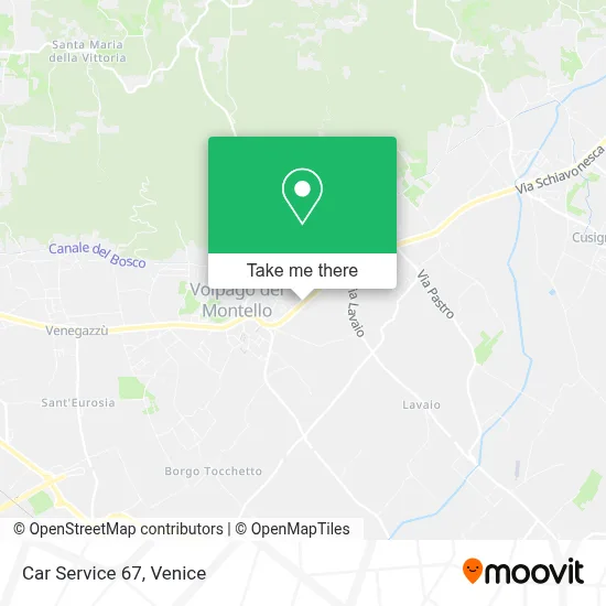 Car Service 67 map