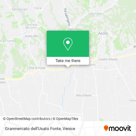 Granmercato dell'Usato Fonte map