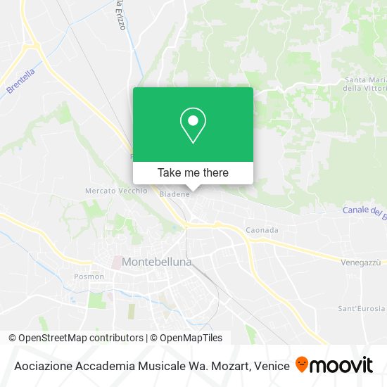 Aociazione Accademia Musicale Wa. Mozart map