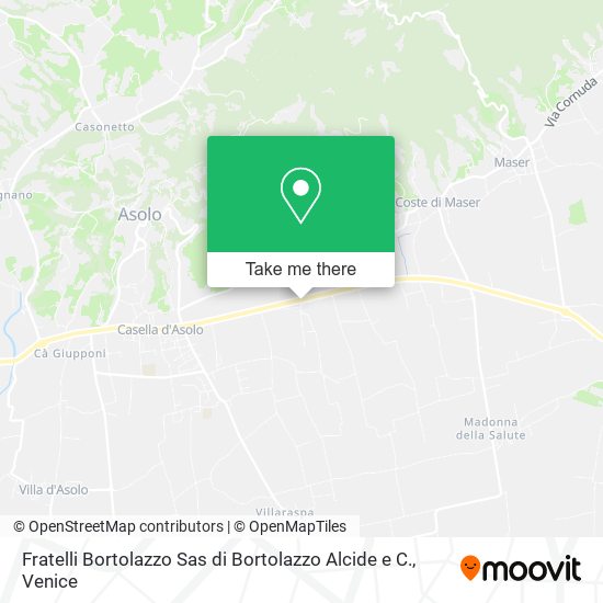 Fratelli Bortolazzo Sas di Bortolazzo Alcide e C. map