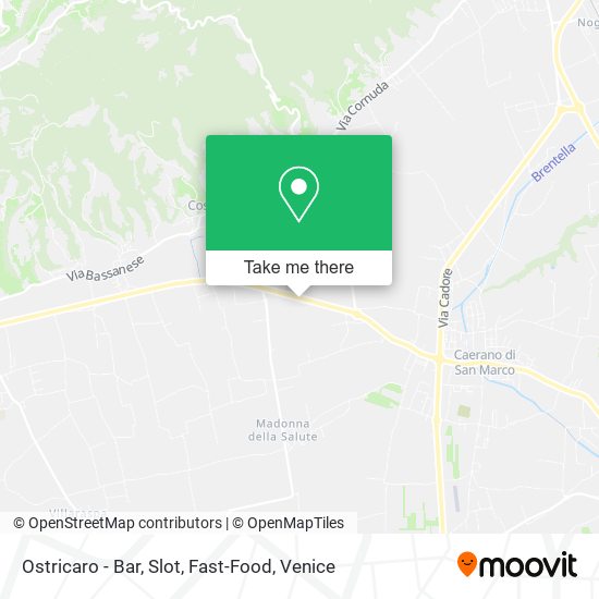 Ostricaro - Bar, Slot, Fast-Food map