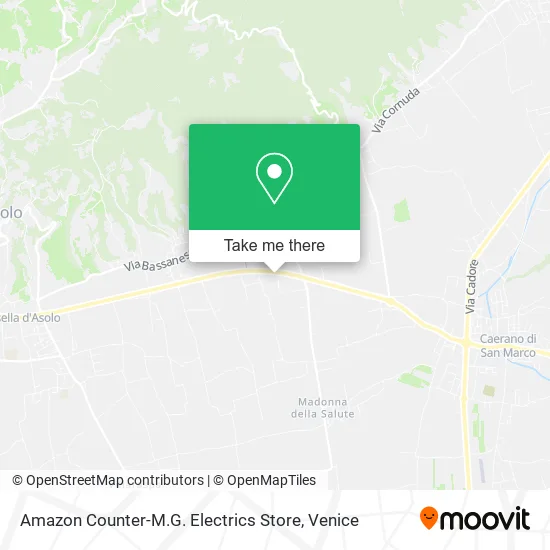 Amazon Counter-M.G. Electrics Store map