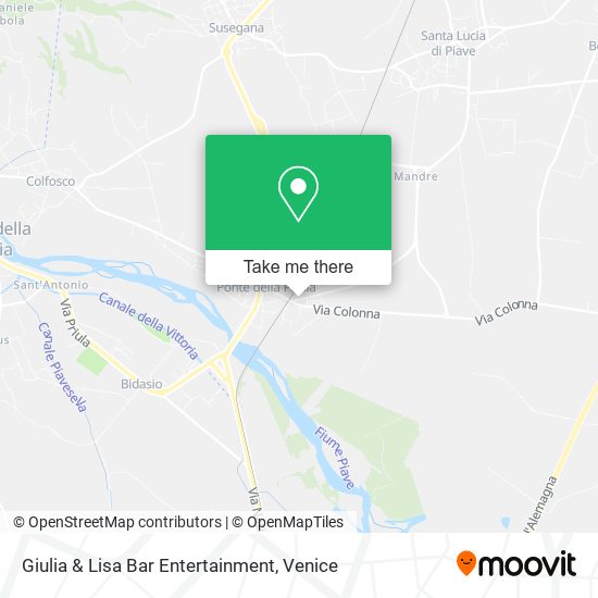 Giulia & Lisa Bar Entertainment map