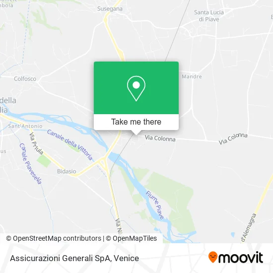 Assicurazioni Generali SpA map