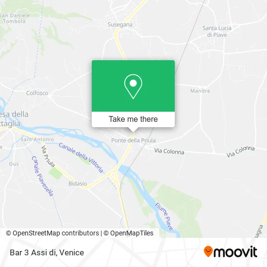 Bar 3 Assi di map