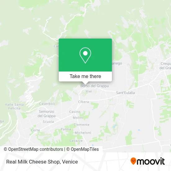 Real Milk Cheese Shop map