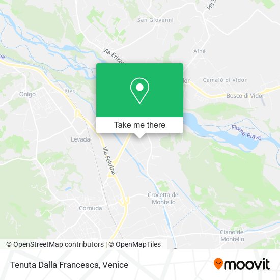 Tenuta Dalla Francesca map