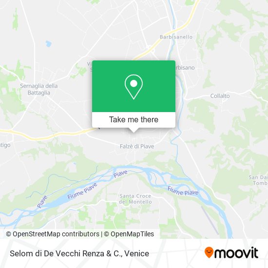 Selom di De Vecchi Renza & C. map