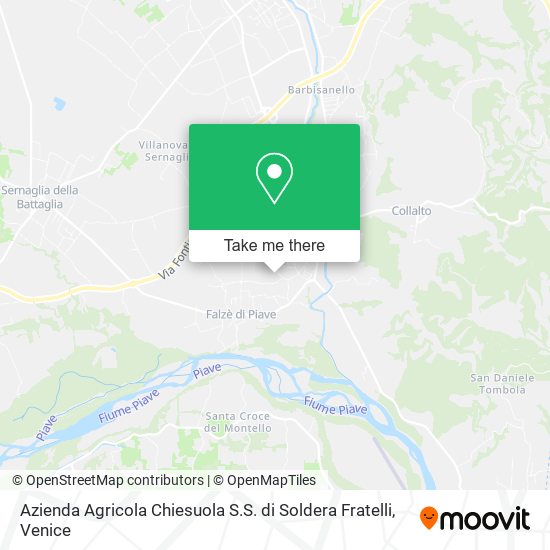 Azienda Agricola Chiesuola S.S. di Soldera Fratelli map