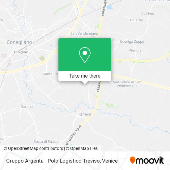 Gruppo Argenta - Polo Logistico Treviso map