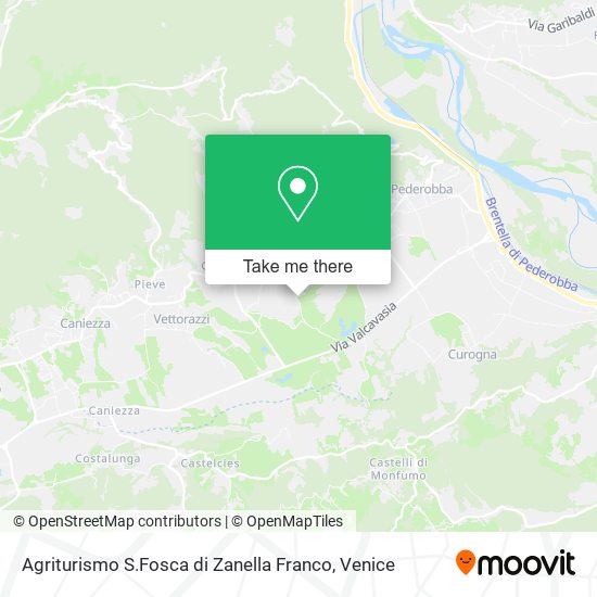Agriturismo S.Fosca di Zanella Franco map