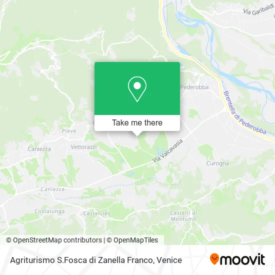 Agriturismo S.Fosca di Zanella Franco map