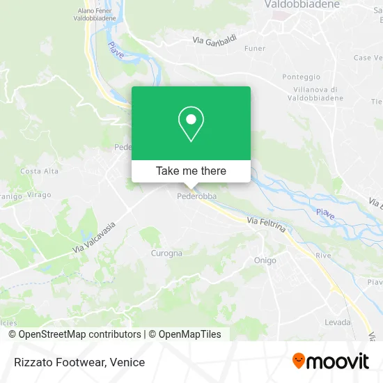 Rizzato Footwear map