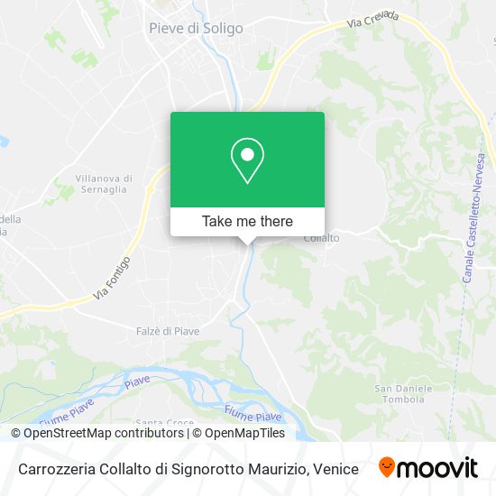 Carrozzeria Collalto di Signorotto Maurizio map