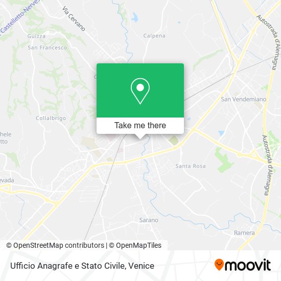 Ufficio Anagrafe e Stato Civile map