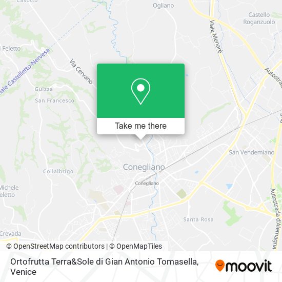 Ortofrutta Terra&Sole di Gian Antonio Tomasella map